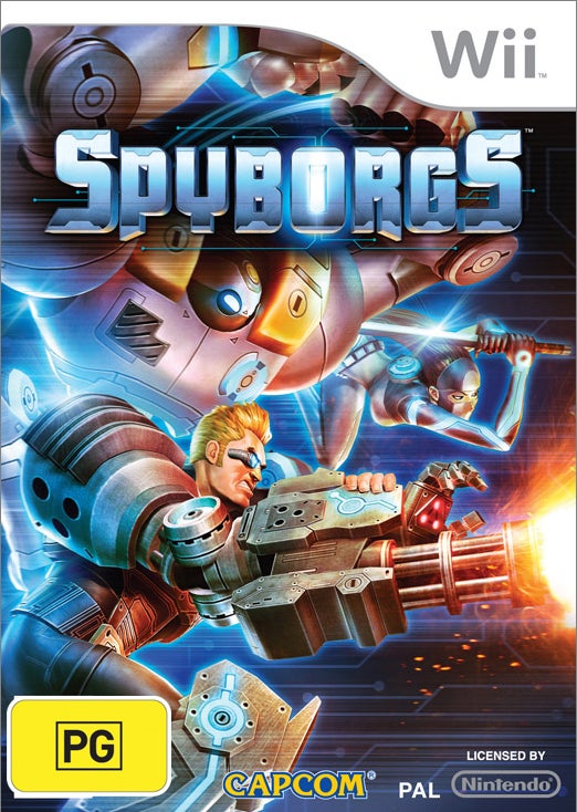 Capcom Spyborgs Refurbished Nintendo Wii Game